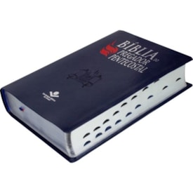 Segunda imagem do produto Bíblia do Pregador Pentecostal | NAA | Índice | Azul Nobre | c/ Índice