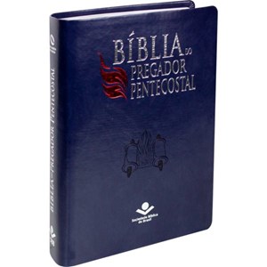 Bíblia do Pregador Pentecostal | NAA | Índice | Azul Nobre | c/ Índice
