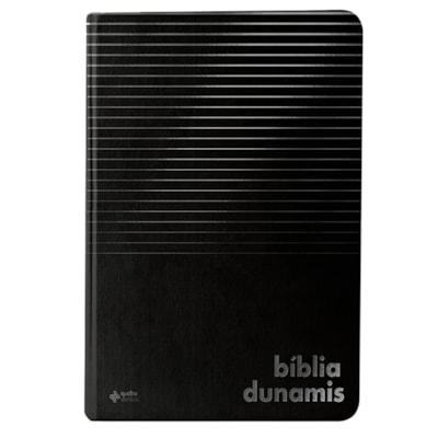 Bíblia Dunamis All black | NVI | Letra Normal | Capa Dura Preta