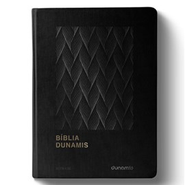 Bíblia Dunamis Clássica Preta | NAA | Letra Normal | Capa Luxo