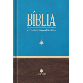 Bíblia e Hinário Novo Cântico | ARA | Capa Dura Azul