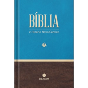 Bíblia e Hinário Novo Cântico | ARA | Capa Dura Azul