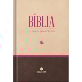 Bíblia e Hinário Novo Cântico | ARA | Capa Dura Rosa