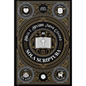 Bíblia e Hinário Novo Cântico | ARA | Capa Dura Solas