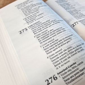 Bíblia e Hinário Novo Cântico | ARA | Capa Dura Solas
