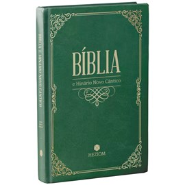 Bíblia e Hinário Novo Cântico | ARA | Capa Dura Verde