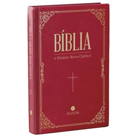 Bíblia e Hinário Novo Cântico | ARA | Capa Dura Vinho