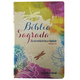Bíblia Ela está Vestida | ARC | Letra Grande | Capa Dura