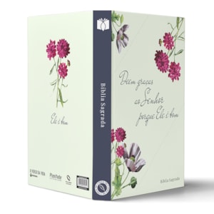 Segunda imagem do produto Bíblia Ele é Bom | NAA | Letra Normal | Capa Dura