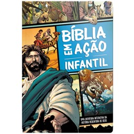 Bíblia em Ação Infantil | Capa Dura