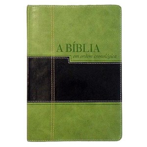 Bíblia em Ordem Cronológica | NVI Letra Normal | Capa Luxo Verde