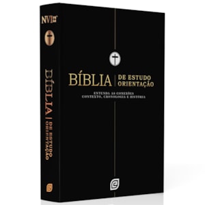 Bíblia Estudo Orientação | NVI | Letra Normal | Capa Black