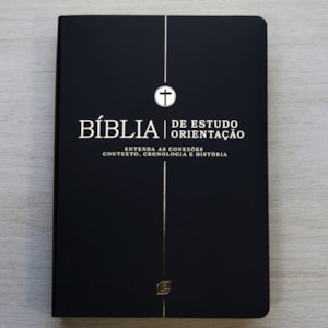 Segunda imagem do produto Bíblia Estudo Orientação | NVI | Letra Normal | Capa Black