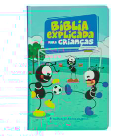 Bíblia Explicada Para Crianças Smilinguido | Futebol | NTLH | Capa Dura