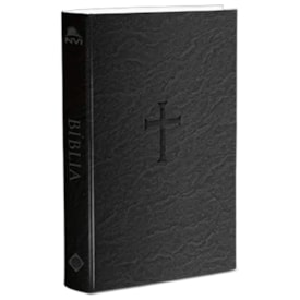 Bíblia Flexível Cruz | NVI | Capa Preta
