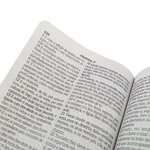 Bíblia Flor Listrada | ARC | Letra Gigante | Capa Semi-Luxo