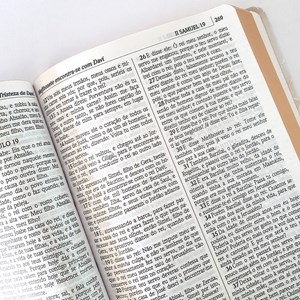 Bíblia Flor Marmorizada | ACF | Letra Normal | Capa Dura
