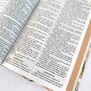 Bíblia Flor Marmorizada | ACF | Letra Normal | Capa Dura