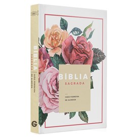 Bíblia Floral | ARC | Letra Normal | Capa Dura