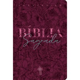 Bíblia Floral Mix Vinho YouVersion | NTLH | Letra Normal | Capa Soft-Touch