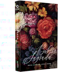 Biblia Flores Coloridas | NAA | Letra Normal | Capa Dura