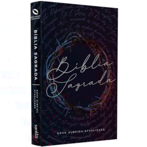 Biblia Flores Coroa Neon | NAA | Letra Normal | Capa Dura