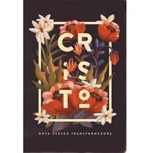 Bíblia Flores Tropicais | NVT Letra Grande | Capa Dura Preta