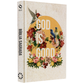 Bíblia God is Good | Letra Normal | NAA | Capa Dura