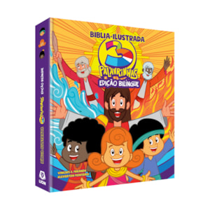 Bíblia Ilustrada 3 Palavrinhas Bilíngue | Edição Luxo | Capa Dura