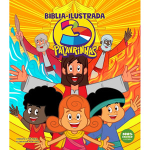 Segunda imagem do produto Bíblia Ilustrada 3 Palavrinhas | Edição Luxo | Capa Dura
