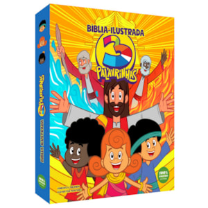 Bíblia Ilustrada 3 Palavrinhas | Edição Luxo | Capa Dura