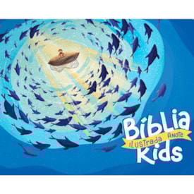 Bíblia Ilustrada Anote Kids | NVT | Capa Dura Peixinhos