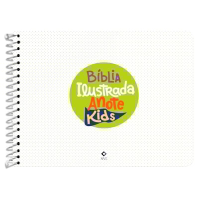 Bíblia Ilustrada Anote Kids | NVT | Capa Dura Stickers