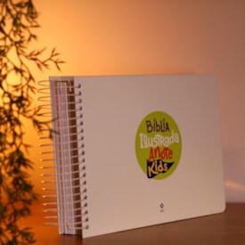 Segunda imagem do produto Bíblia Ilustrada Anote Kids | NVT | Capa Dura Stickers