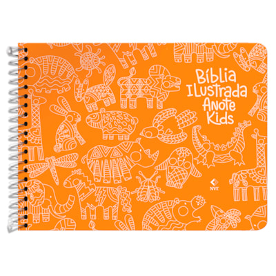 Bíblia Ilustrada Anote Kids | NVT | Letra Normal | Arca de Noé