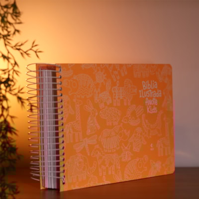 Segunda imagem do produto Bíblia Ilustrada Anote Kids | NVT | Letra Normal | Arca de Noé