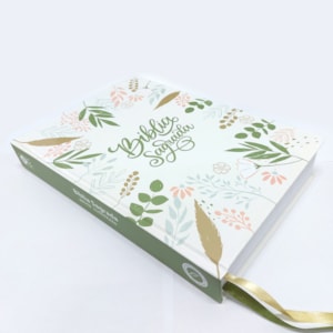 Segunda imagem do produto Bíblia Ilustrada Anote Meu Repouso | NVT | Letra Normal | Capa Dura