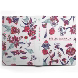 Segunda imagem do produto Bíblia Indian Flowers | NVT Letra Grande | Capa Soft Touch