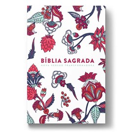 Bíblia Indian Flowers | NVT Letra Grande | Capa Soft Touch