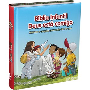 Bíblia Infantil Deus Está Comigo | Letra Normal | TNL | Capa Dura Ilustrada