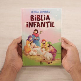 Segunda imagem do produto Bíblia Infantil | Letras Grandes | Ilustrada