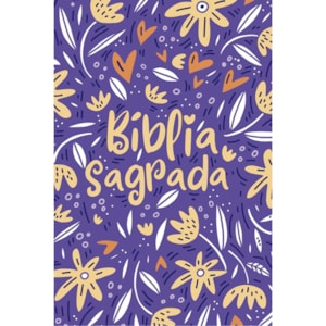 Bíblia Jardim da Vida Roxo | NVT Letra Grande | Capa Dura