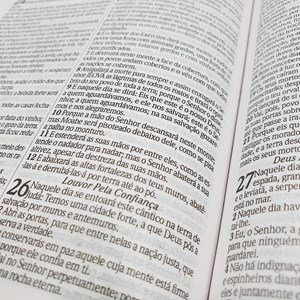 Bíblia Jesus Preta | ARC | Letra Normal | Harpa e Corinhos | Capa Dura