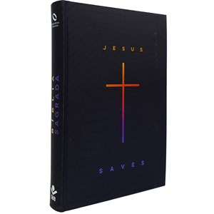 Bíblia Jesus Saves | NAA | Letra Grande | Capa Dura