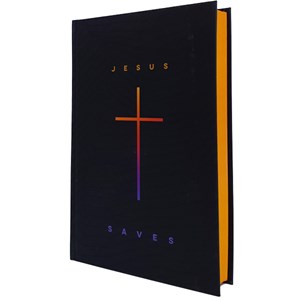 Bíblia Jesus Saves | NAA | Letra Grande | Capa Dura