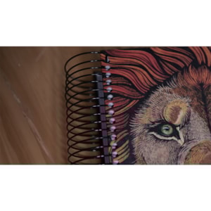 Segunda imagem do produto Bíblia Jornada Aslam | Espiral | NAA | Letra Grande | Capa Dura