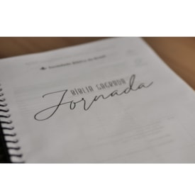 Segunda imagem do produto Bíblia Jornada Coração Quebrantado | Espiral | NAA | Letra Grande | Capa Dura