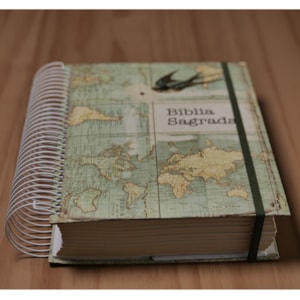 Segunda imagem do produto Bíblia Jornada Send | Espiral | NAA | Letra Grande | Capa Dura