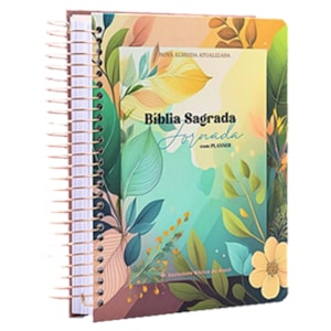 Bíblia Jornada Slim com Planner | NAA | Espaço Para Anotações | Capa Dura Espiral