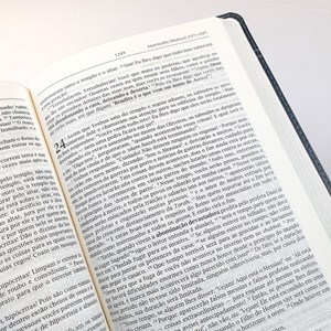 Bíblia Judaica Completa | Letra Normal | Capa Luxo Azul